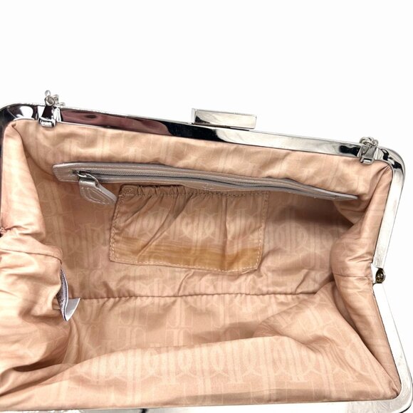 NWT GOLD SILVER SEQUIN JENNIFER LOPEZ ISADORA EVENING BAG CLUTCH PURSE ORIG $89! - Picture 6 of 7